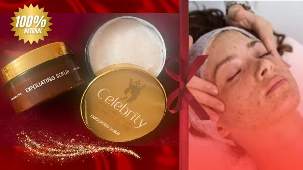 Celebrity Face Scrub VEGAN**